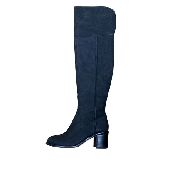 Sam Edelman Joplin Black Leather Over the Knee Boots Size 6M - Picture 1 of 9